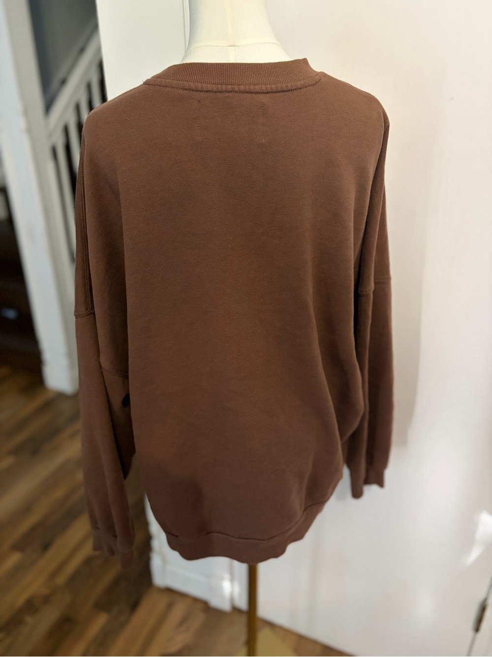 PacSun Brown x Land Rover Logo Crewneck Sweatshirt, Oversized XL - Picture 5 of 8